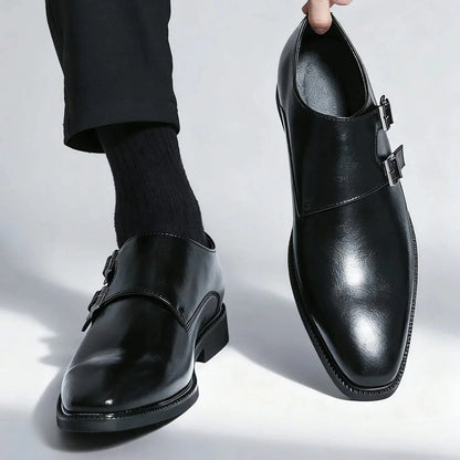 Fletcher Monk-Strap Loafers