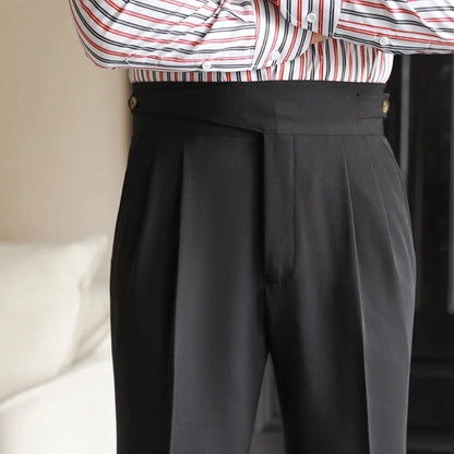 Flynn Plaid Tailored Trousers