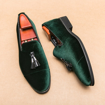 Sandro Velvet Loafers
