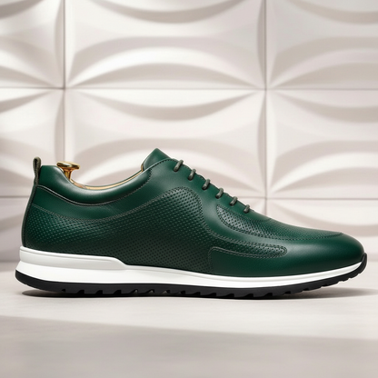Lussu Cowhide Leather Sneakers