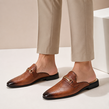 Emerson Leather Mules