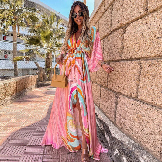 Bianca Holiday Kaftan Dress