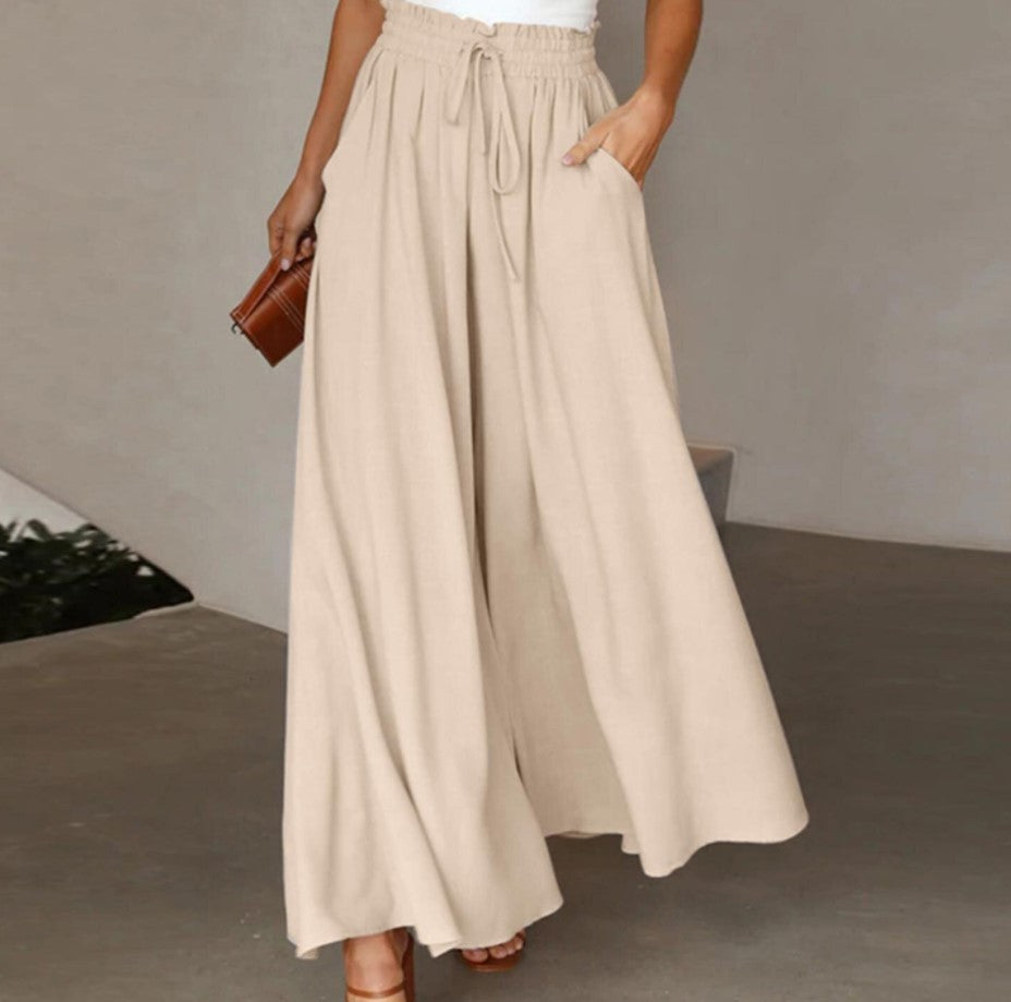 Noor Wide-Leg Trousers