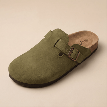 Wren Suede Clogs