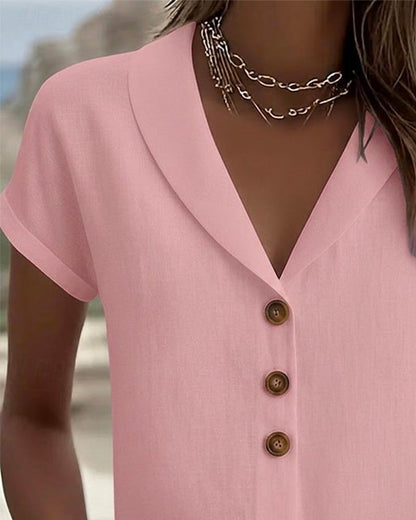 Short Sleeve Button Down Shirt