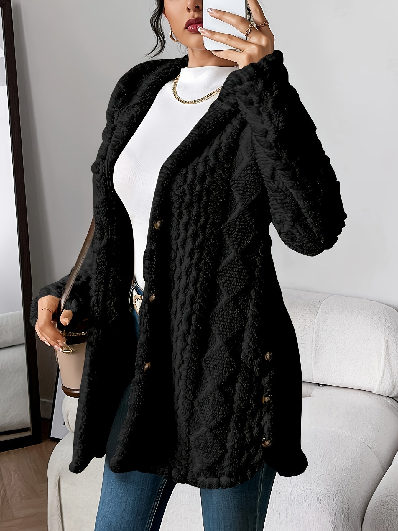 Faye Hooded Cardigan
