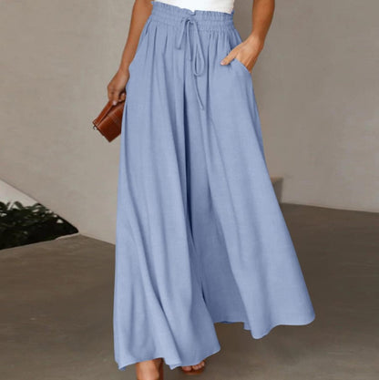 Noor Wide-Leg Trousers