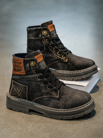 Beckett Denim Boots