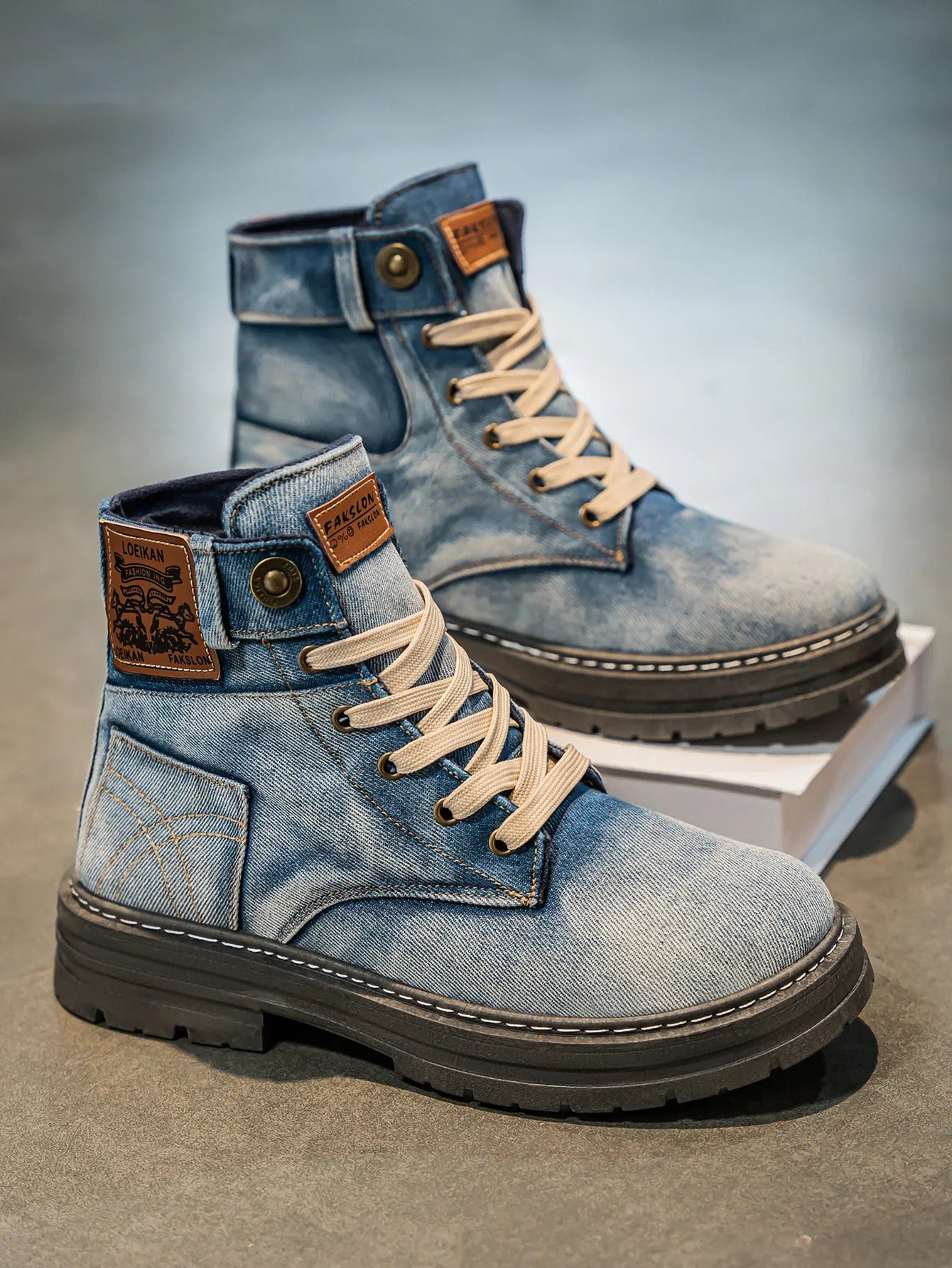 Beckett Denim Boots