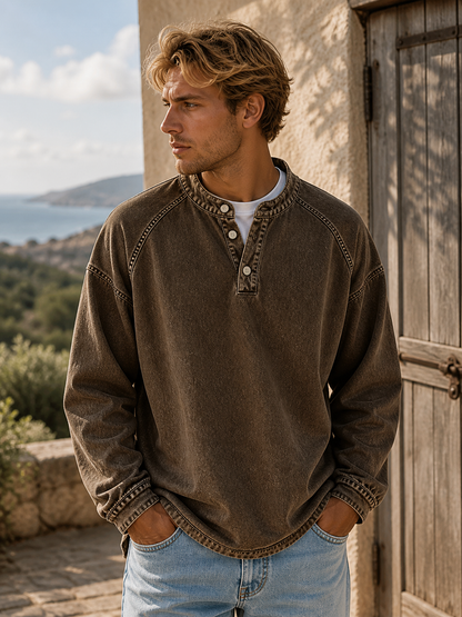 Stanley | Vintage Henley Shirt