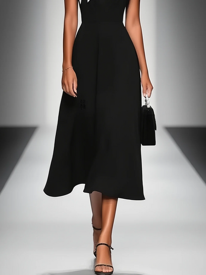 Maeve Colourblock Midi Dress