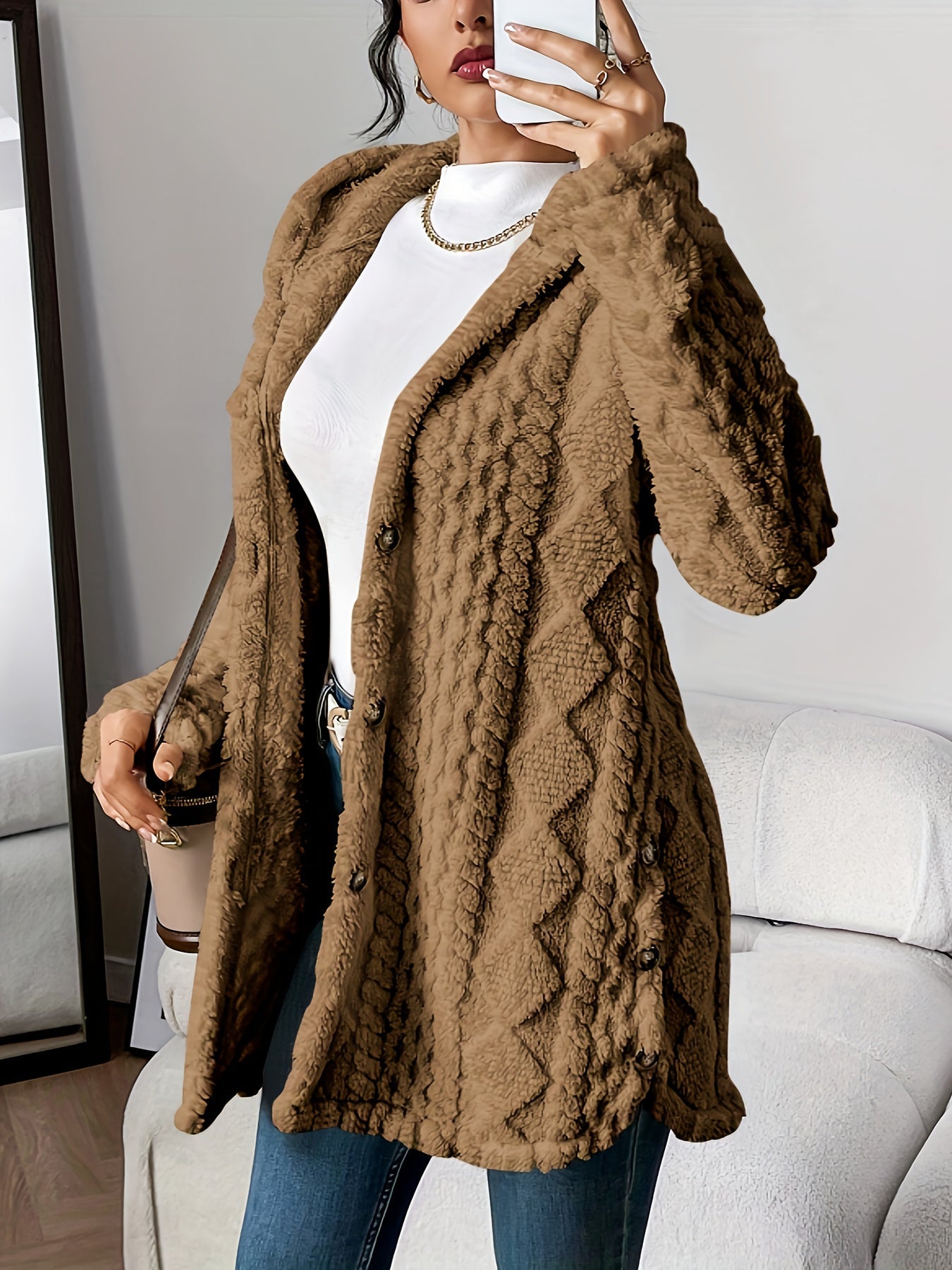 Faye Hooded Cardigan