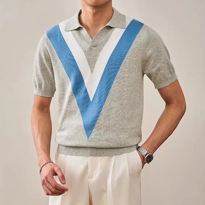 Easton V Knit Polo