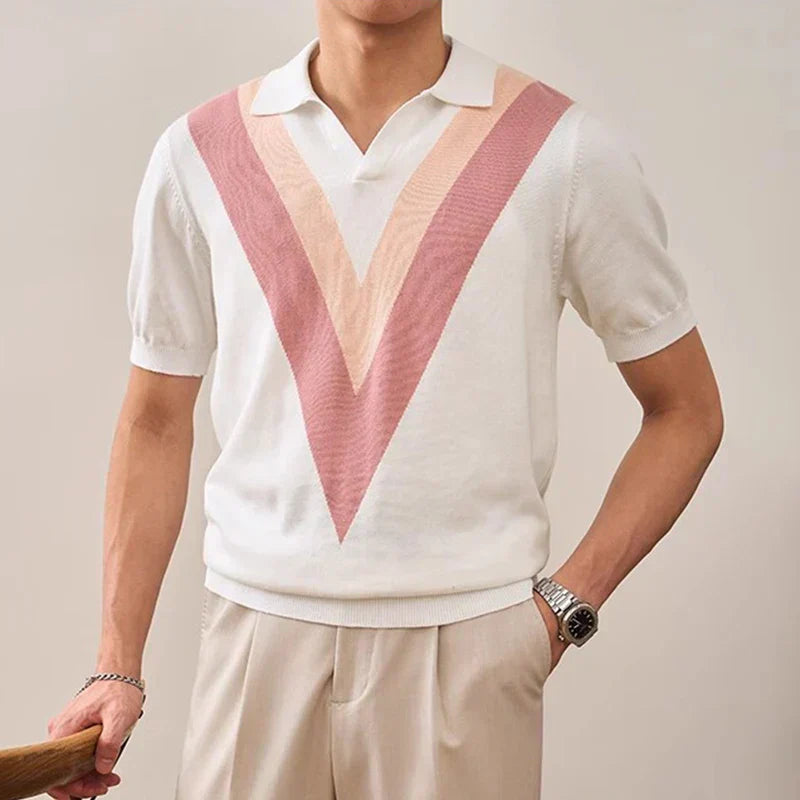 Easton V Knit Polo