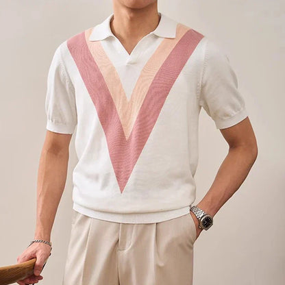 Easton V Knit Polo
