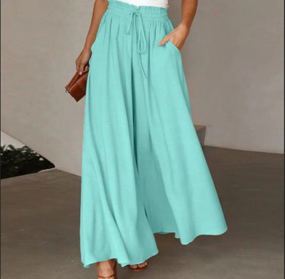 Noor Wide-Leg Trousers