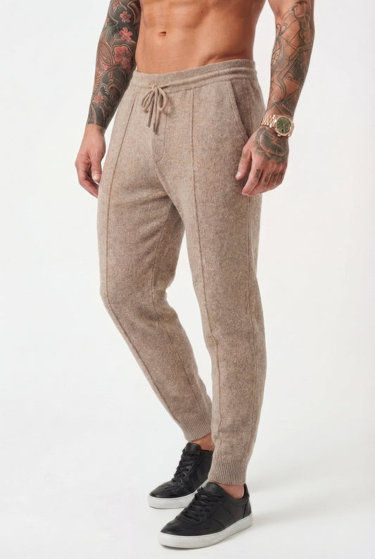 Cloud Merino Pants - Beige