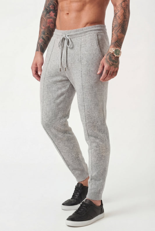Cloud Merino Pants - Light Grey