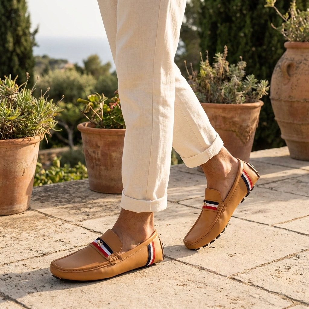 Bexley Striped Loafers