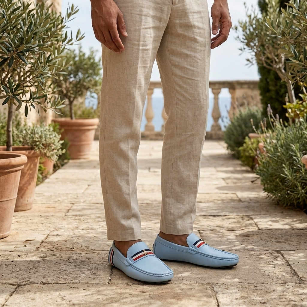 Bexley Striped Loafers