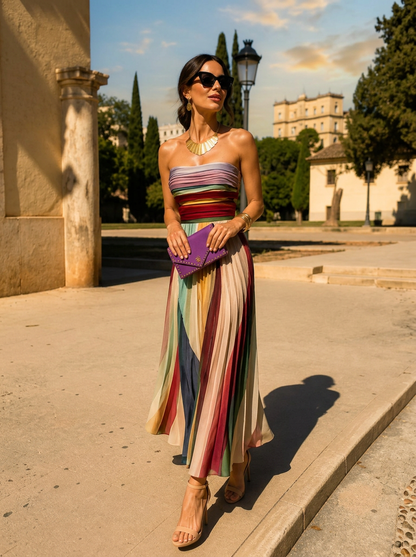 Celeste Elegant Maxi Dress