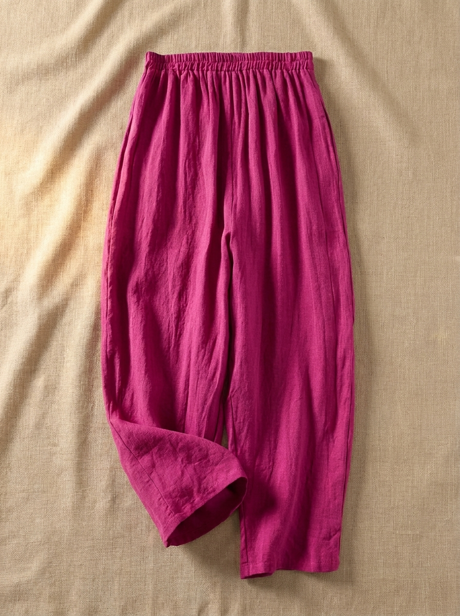 Willa Cotton-Linen Trousers