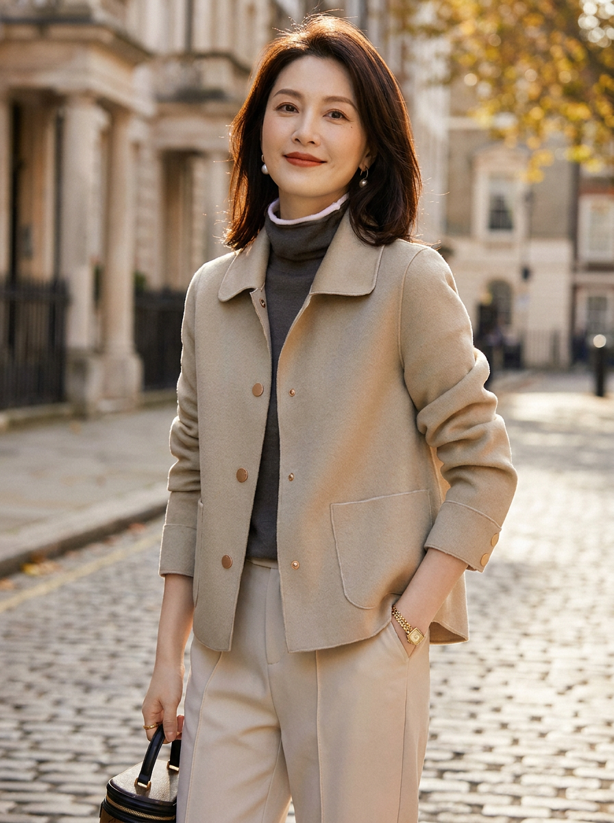 Winifred Wool Pea Coat