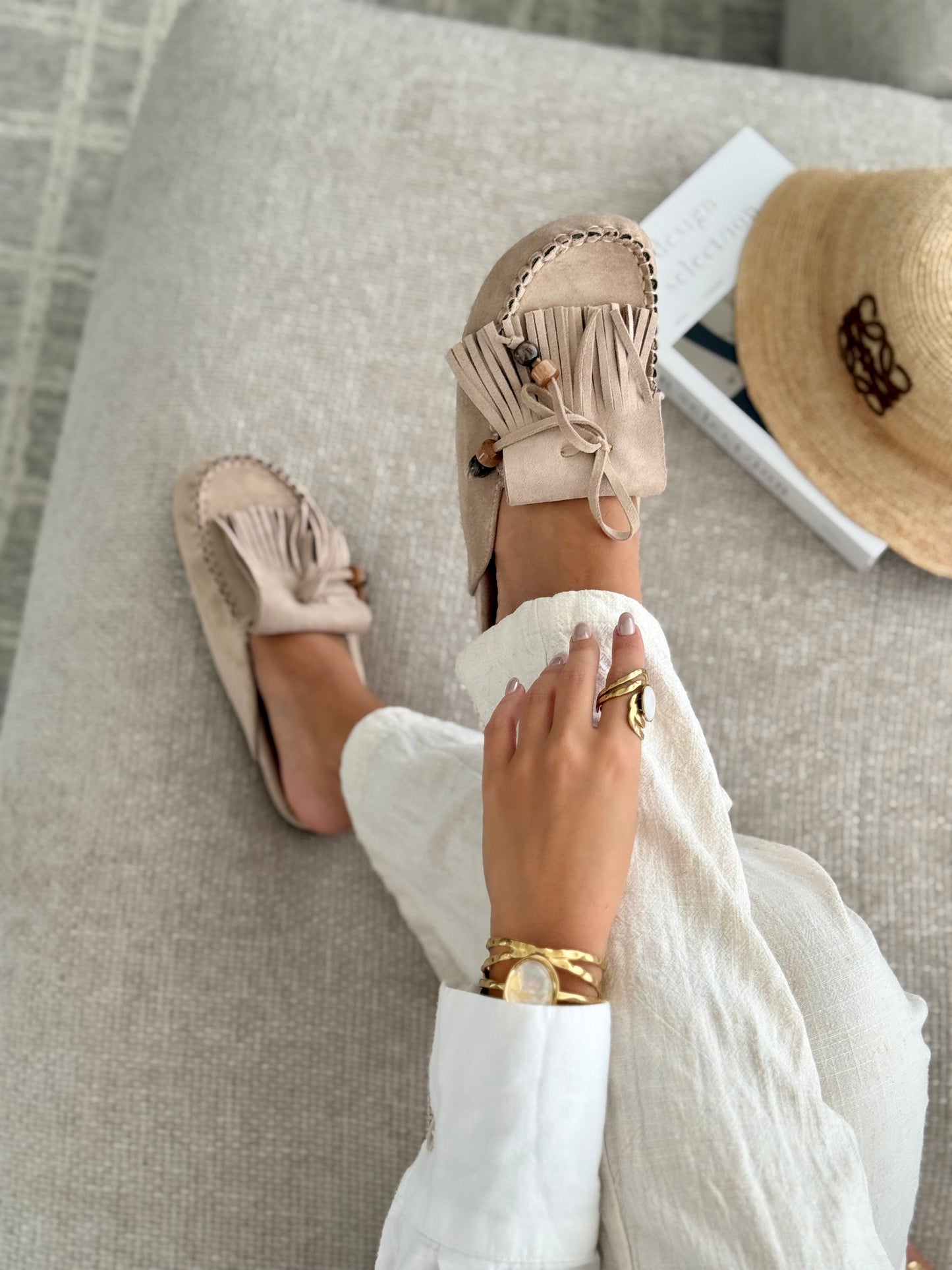 Colette Leather Mules