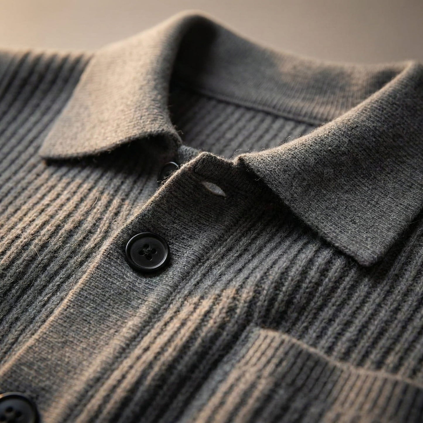 Marcello Textured Button Cardigan