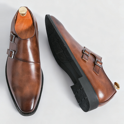 Fletcher Monk-Strap Loafers