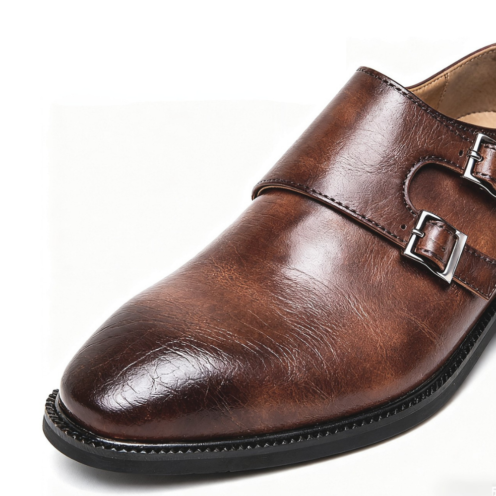 Fletcher Monk-Strap Loafers