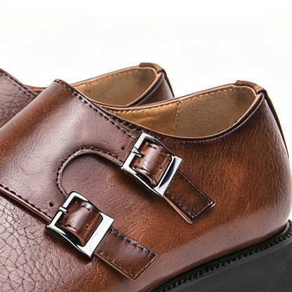 Fletcher Monk-Strap Loafers