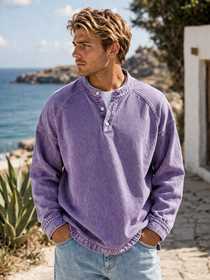 Stanley | Vintage Henley Shirt