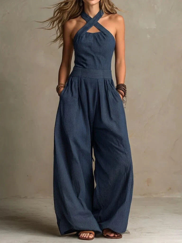 Serena Halter Jumpsuit