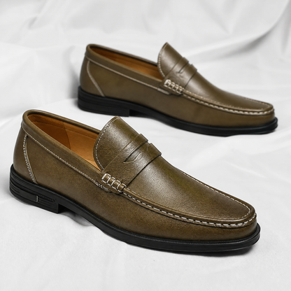 Callum Leather Penny Loafers