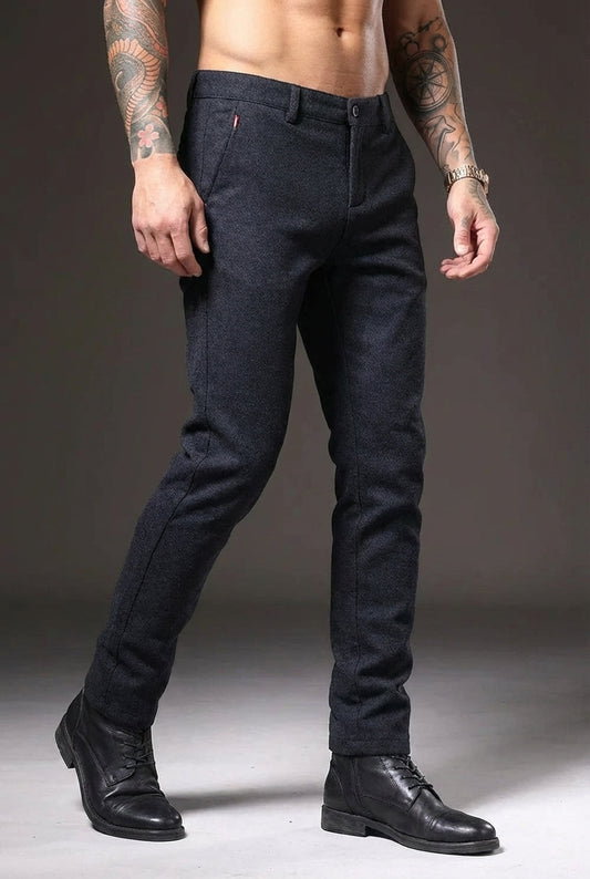Luca Slim Fit Pants - Blue
