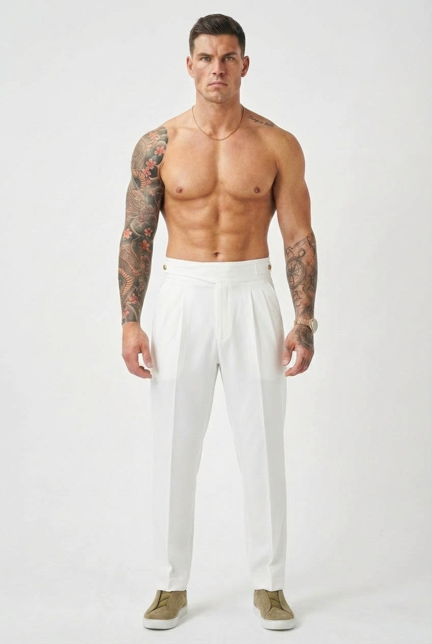Lockhart Trousers - White