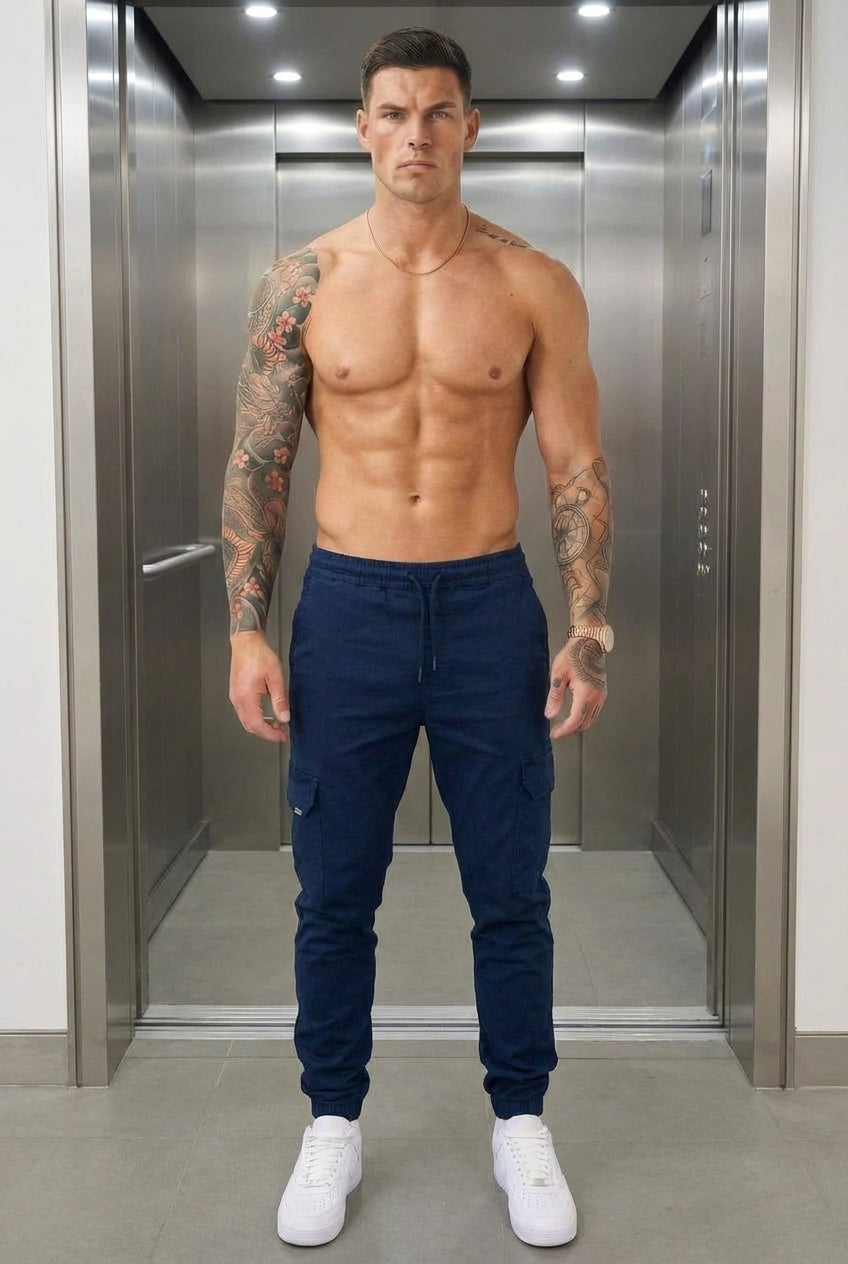 Olympus Cargo Jogger - Navy