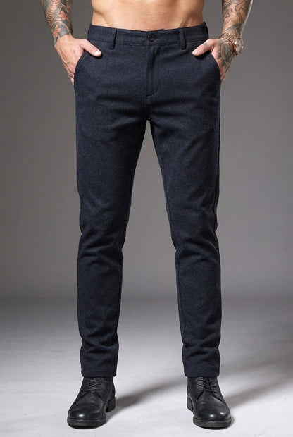 Luca Slim Fit Pants - Blue