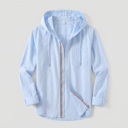 Chelsea Linen Hoodie Shirt
