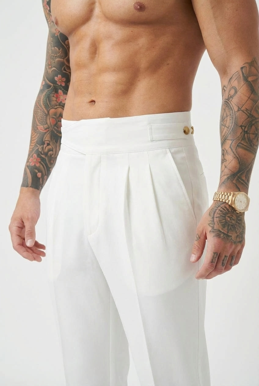 Lockhart Trousers - White