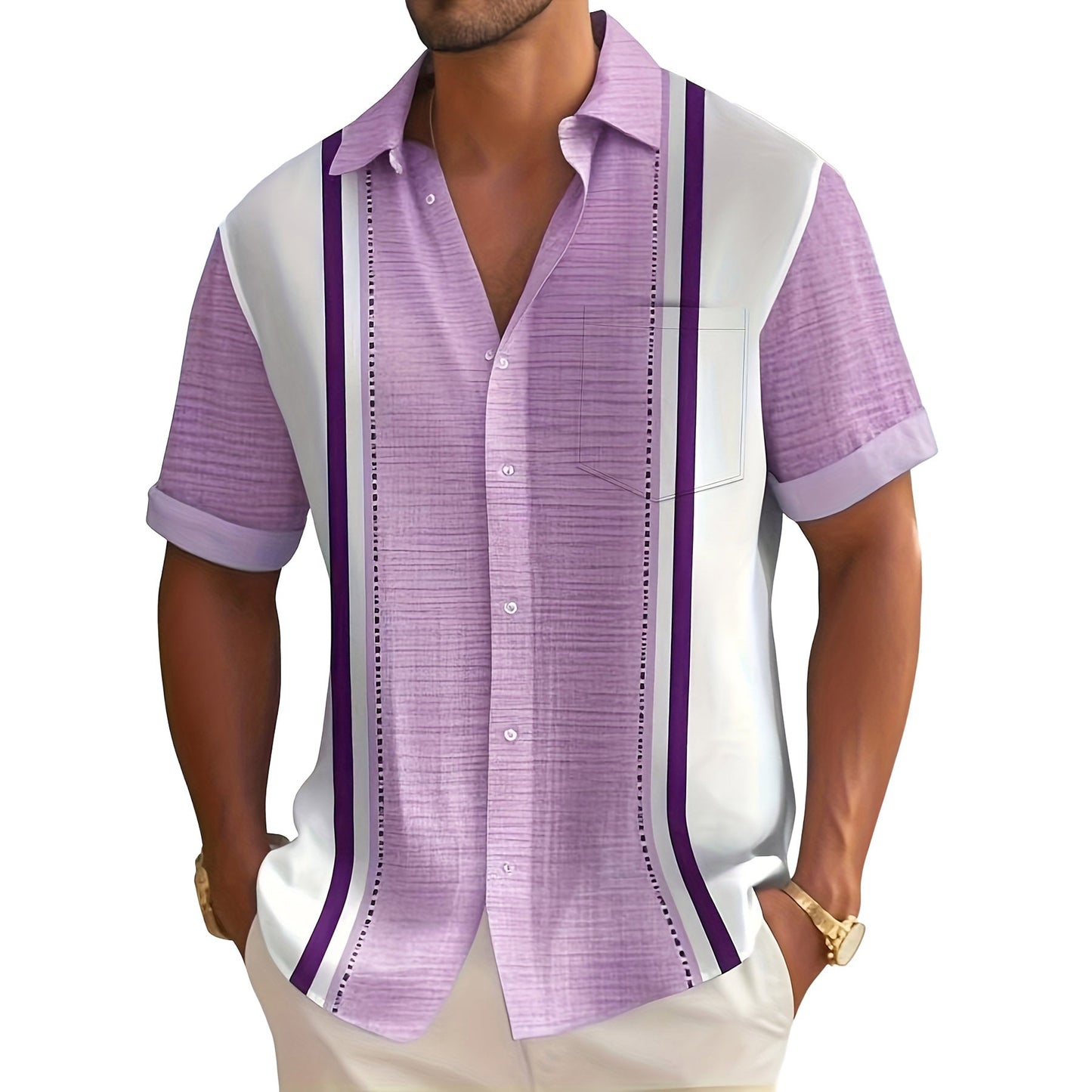Reeve Striped Resort Shirt