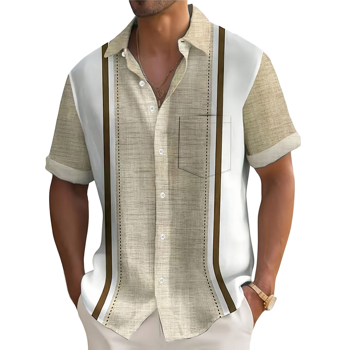 Reeve Striped Resort Shirt