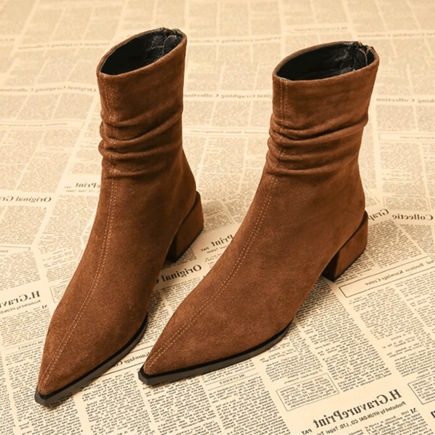 Wren Suede Ankle Boots