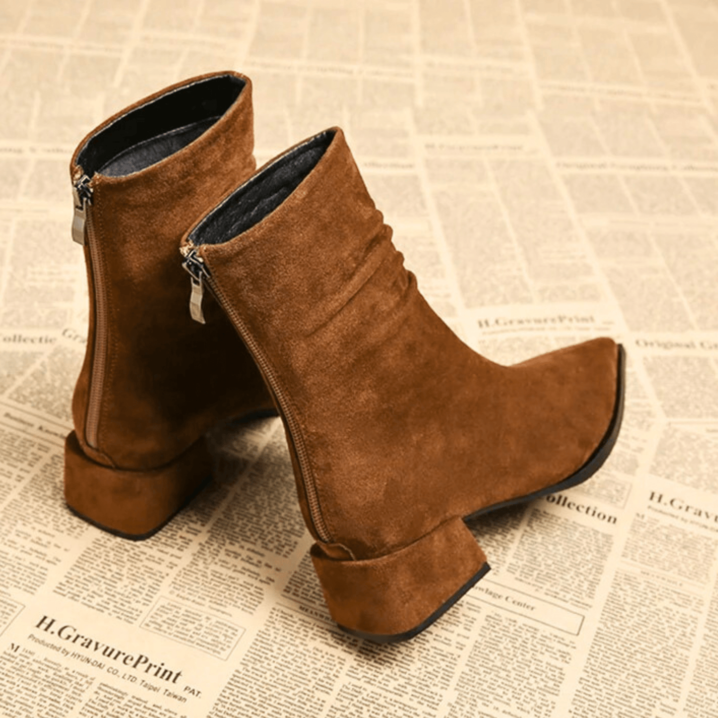 Wren Suede Ankle Boots
